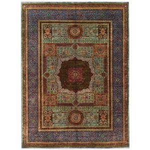 Handmade Traditional Mamluk Chobi Rug | 236 x 175 cm | 7'9