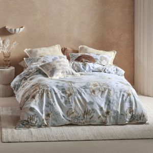 Alonna Sky Quilt Cover Set by Linen House