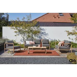 Dolce 4 Pc Outdoor Lounge Setting