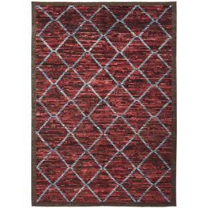 Handknotted Tribal Afghan Berber Rug | 238 x 173 cm | 7'10