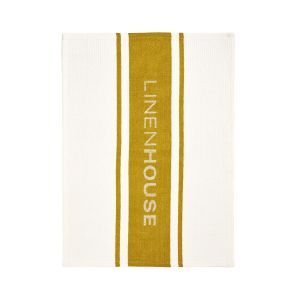 Linen House Chartreuse Tea Towel