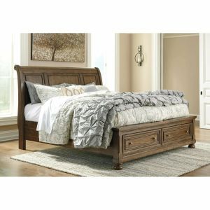 Flynnter Package - Aus King Sleigh Bed with 2 Storage Drawers