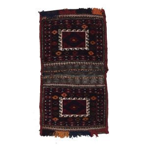 Handmade Afghan Tribal Saddle Bag | 87 x 46 cm